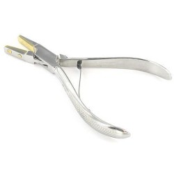 FLAT NOSE Pliers 140mm with Brass Jaws - will not scratch jewelry