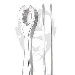 Forester (Sponge) 5 3/4" Tweezers Slotted with Easy Lock