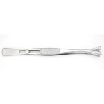 Pennington 5 3/4" Tweezers Slotted with Easy Lock