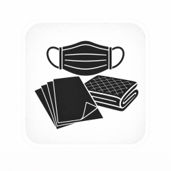 Face Masks, Bibs, Linen Savers Face Masks, Bibs, Linen Savers