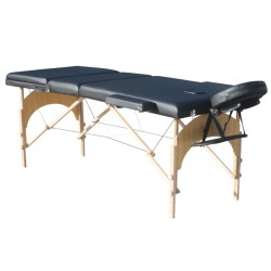 Portable 3 Part Wooden Tattoo Bed (Black) Portable 3 Part Wooden Tattoo Bed (Black)