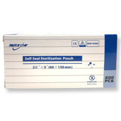 Sterilization Pouch Self Sealing 60mm x 130mm MDSON