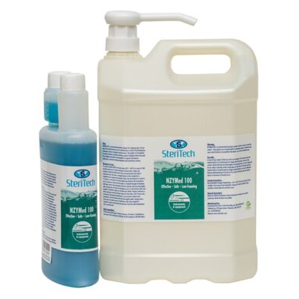 SteriTech SteriTech NZYMed 100 (Concentrated enzymatic instrument & surface cleaner) SteriTech SteriTech NZYMed 100 (Concentrated enzymatic instrument & surface cleaner)