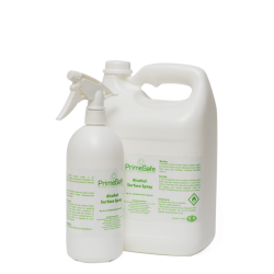Alcohol Isopropyl at a level of 70%  Surface spray