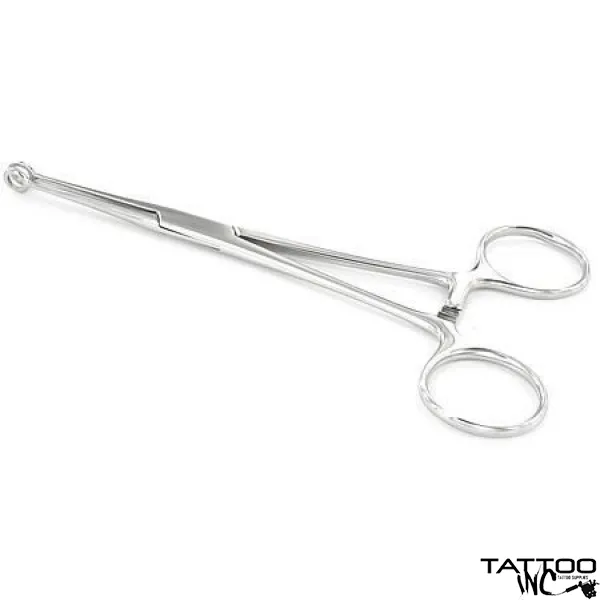 Ring Forceps - 6.5" Stainless Steel Multi Purpose Body Piercing Forceps